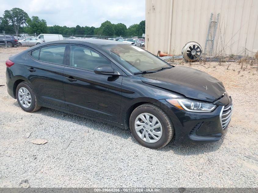 2018 HYUNDAI ELANTRA SE