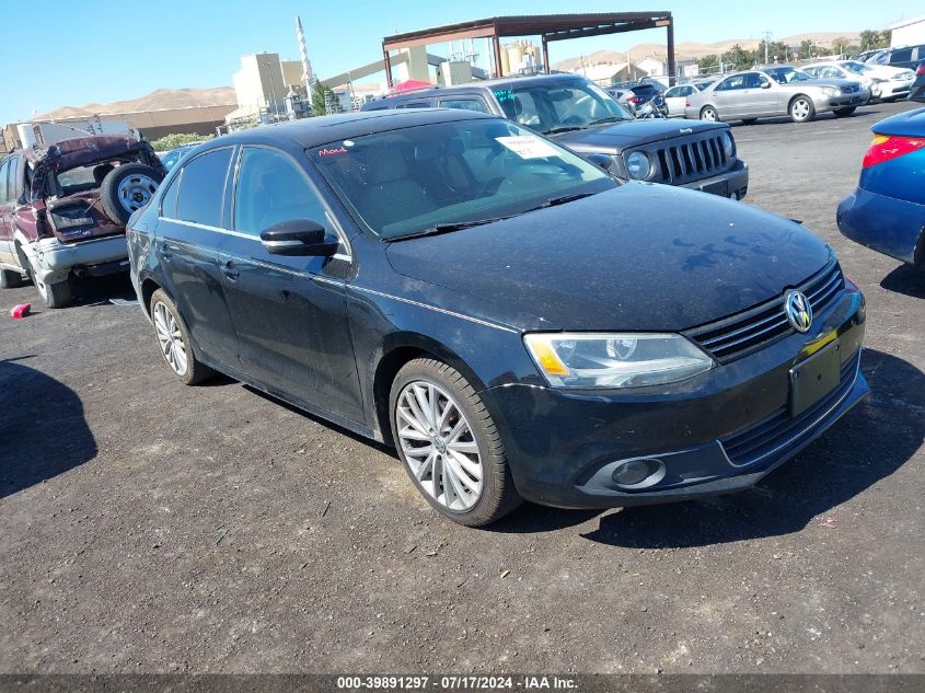 2012 VOLKSWAGEN JETTA 2.5L SEL