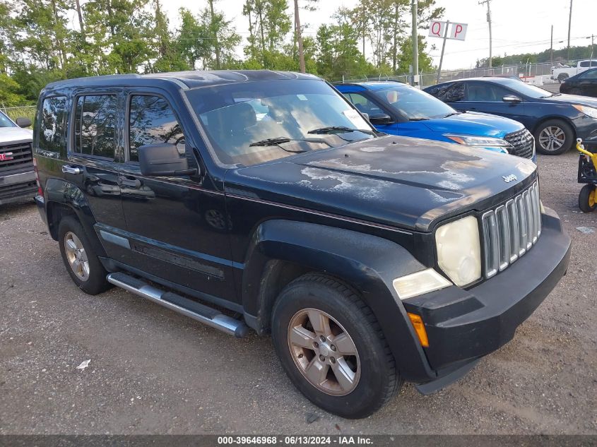 2010 JEEP LIBERTY SPORT