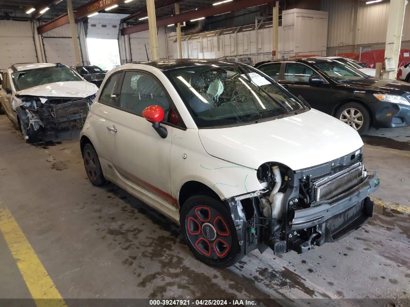 2016 FIAT 500E BATTERY ELECTRIC