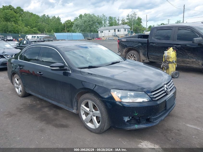 2013 VOLKSWAGEN PASSAT 2.5L SE