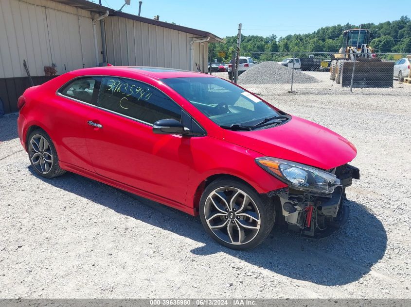 2016 KIA FORTE KOUP SX