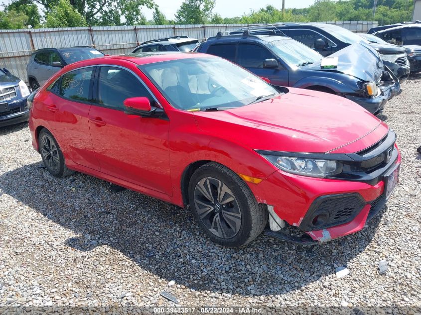 2018 HONDA CIVIC HATCHBACK EX