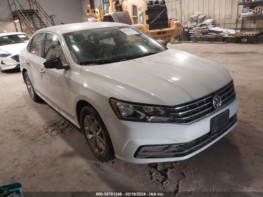 2016 VOLKSWAGEN PASSAT 1.8T S