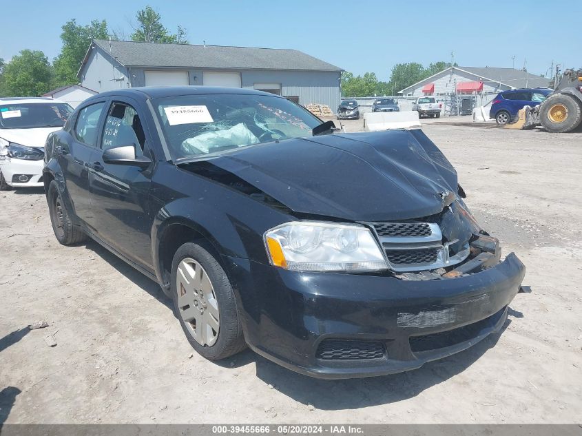 2012 DODGE AVENGER SE