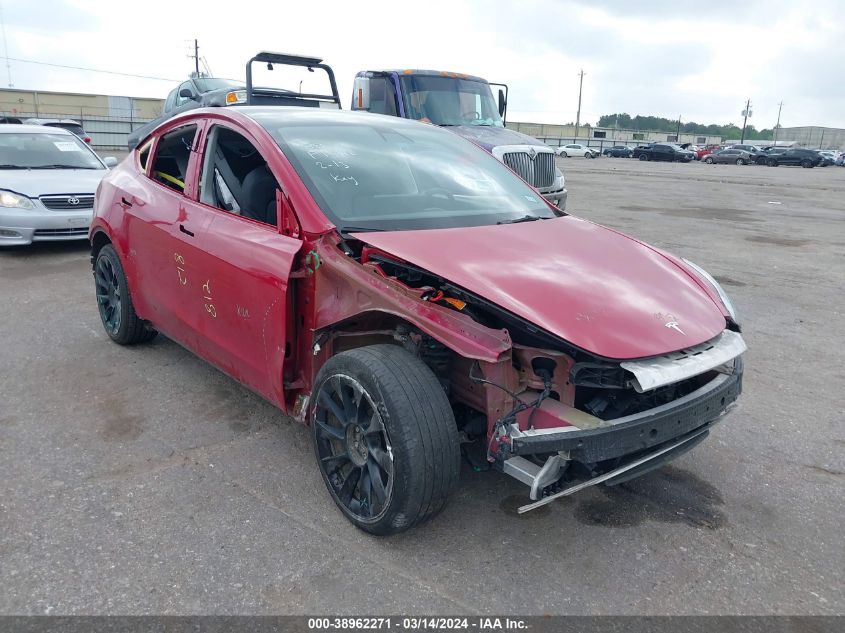 2022 TESLA MODEL Y LONG RANGE DUAL MOTOR ALL-WHEEL DRIVE