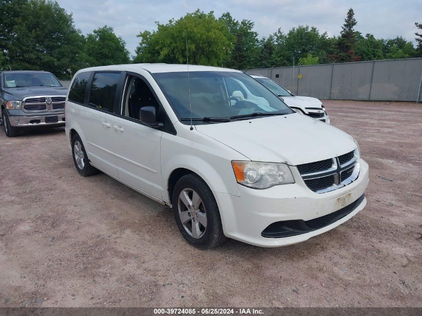 2013 DODGE GRAND CARAVAN SE