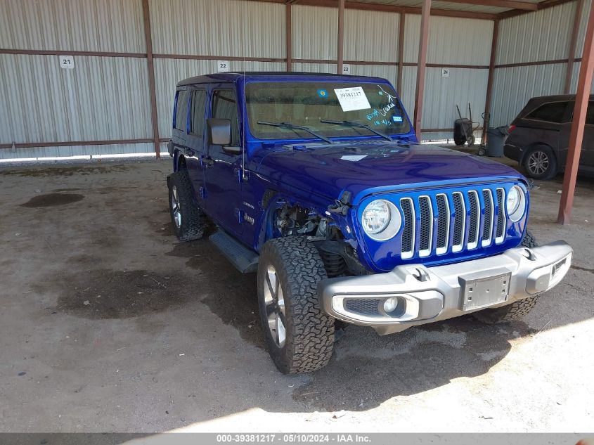 2019 JEEP WRANGLER UNLIMITED SAHARA 4X4