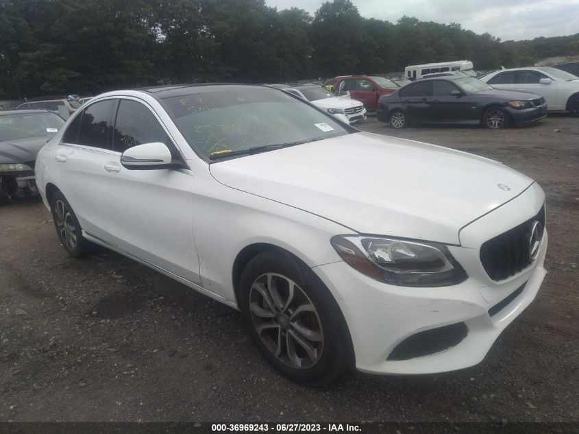 2016 MERCEDES-BENZ C 300 SPORT 4MATIC/LUXURY 4MATIC/4MATIC