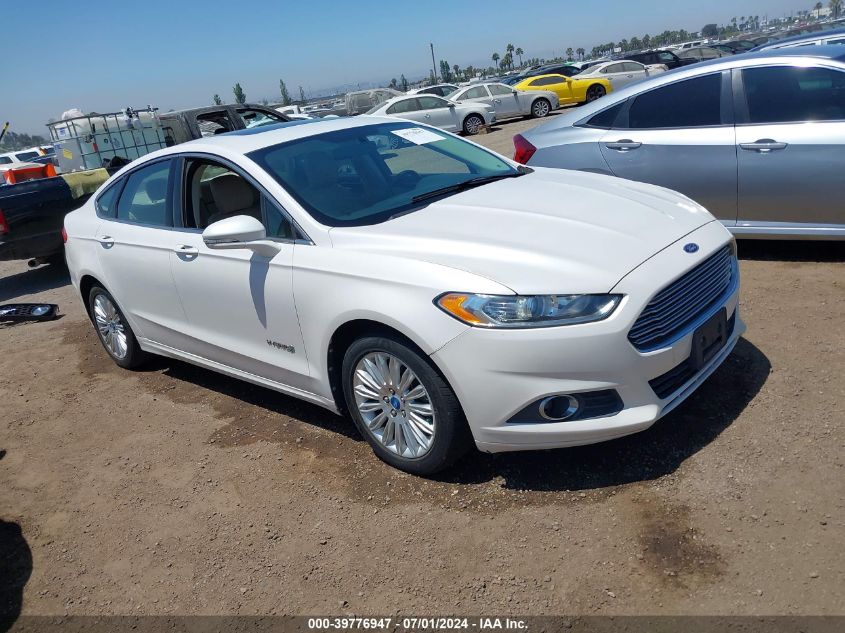 2013 FORD FUSION HYBRID SE