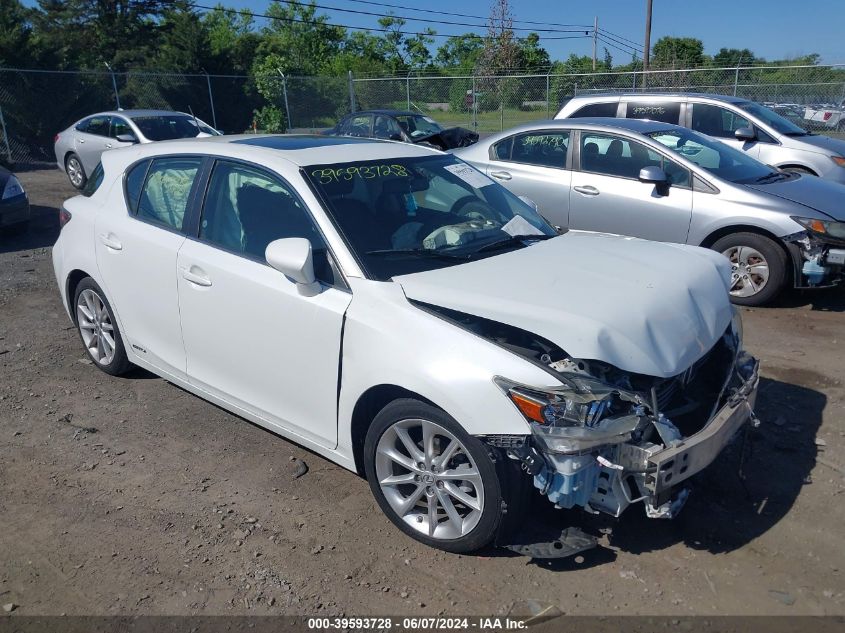 2012 LEXUS CT 200