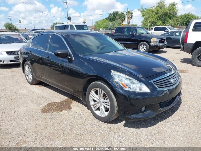 2011 INFINITI G25X