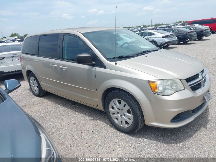 2015 DODGE GRAND CARAVAN SE