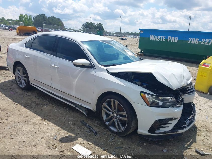 2016 VOLKSWAGEN PASSAT 1.8T R-LINE