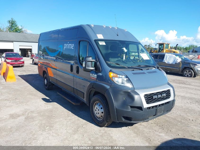 2019 RAM PROMASTER 3500 CARGO VAN HIGH ROOF 159 WB EXT