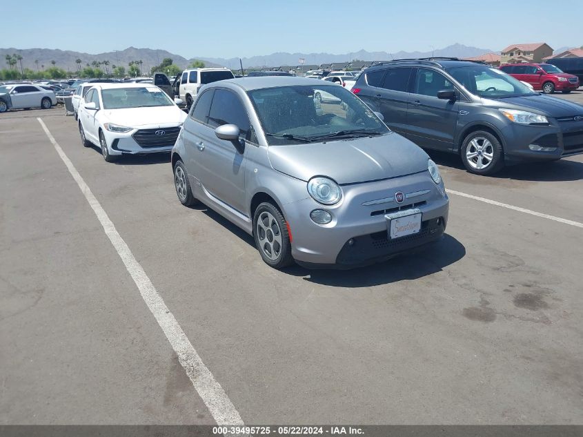 2015 FIAT 500E BATTERY ELECTRIC