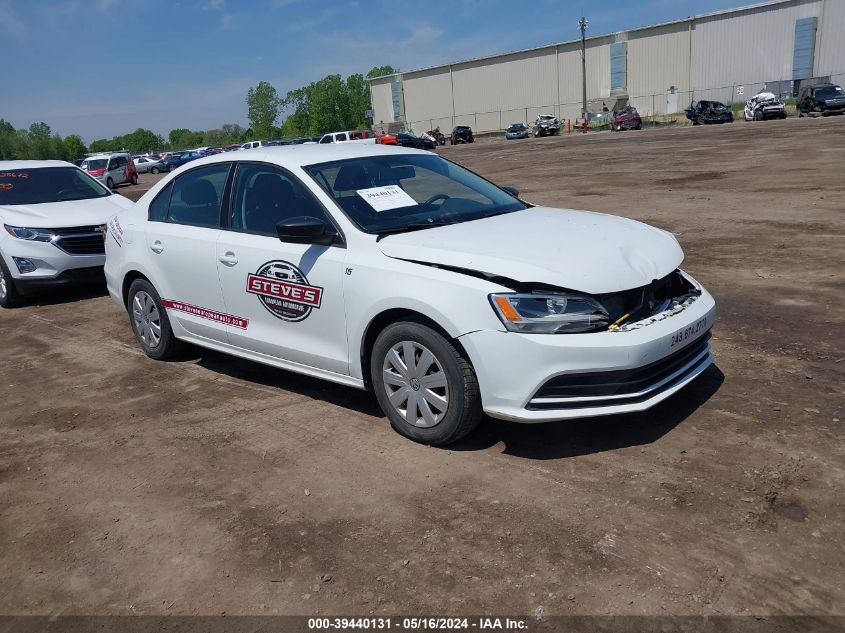 2016 VOLKSWAGEN JETTA 1.4T S