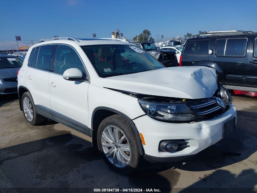 2014 VOLKSWAGEN TIGUAN SEL