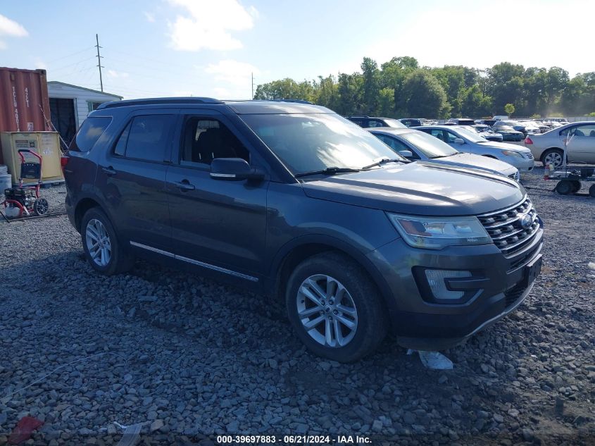 2016 FORD EXPLORER XLT