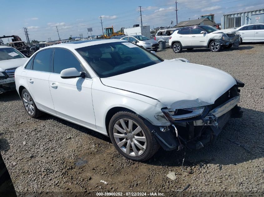 2013 AUDI A4 2.0T PREMIUM