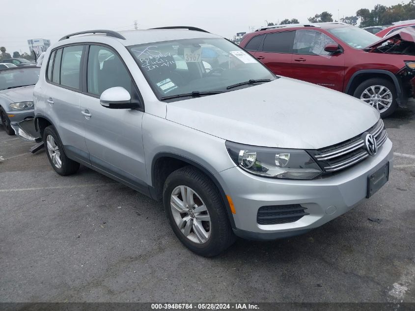 2017 VOLKSWAGEN TIGUAN 2.0T S