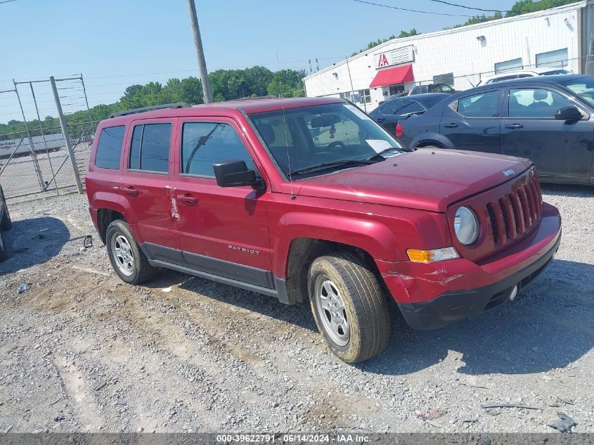 2016 JEEP PATRIOT SPORT