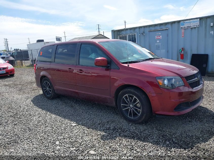 2017 DODGE GRAND CARAVAN SE PLUS