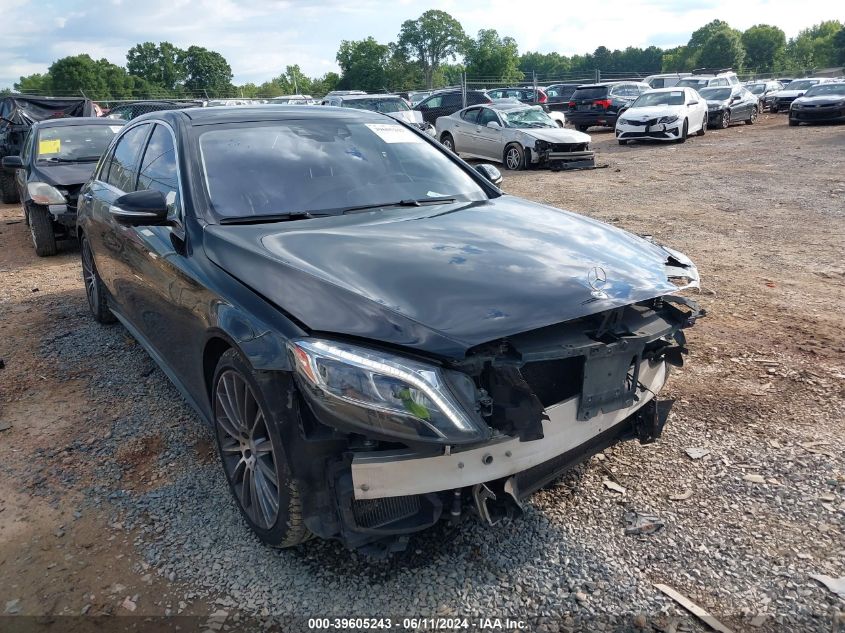 2016 MERCEDES-BENZ S 550