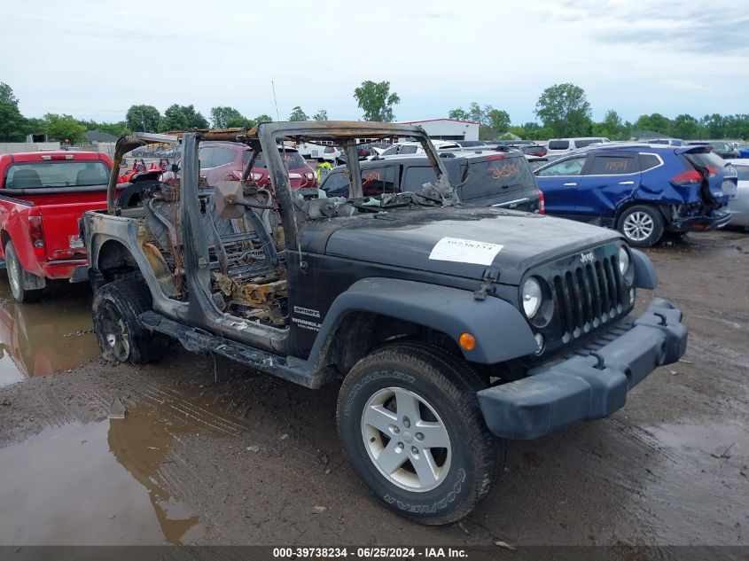 2017 JEEP WRANGLER UNLIMITED SPORT 4X4