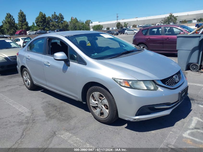 2013 HONDA CIVIC LX