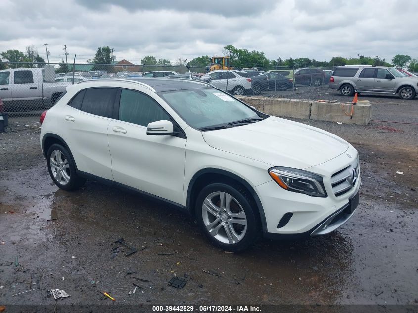 2015 MERCEDES-BENZ GLA 250 4MATIC