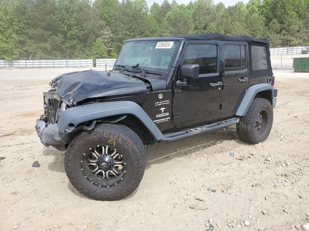 2016 JEEP WRANGLER UNLIMITED SPORT