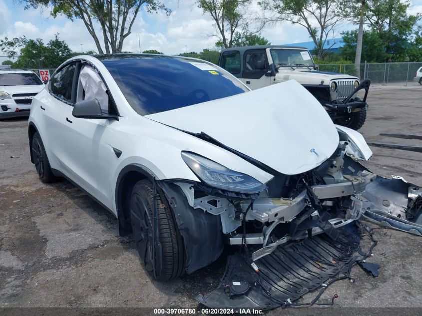 2021 TESLA MODEL Y LONG RANGE DUAL MOTOR ALL-WHEEL DRIVE