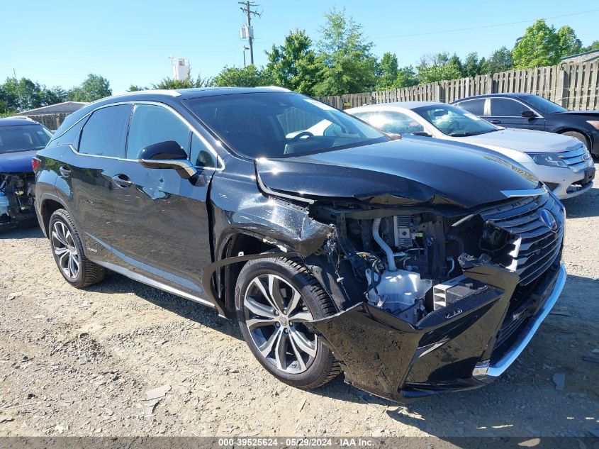 2016 LEXUS RX 450H