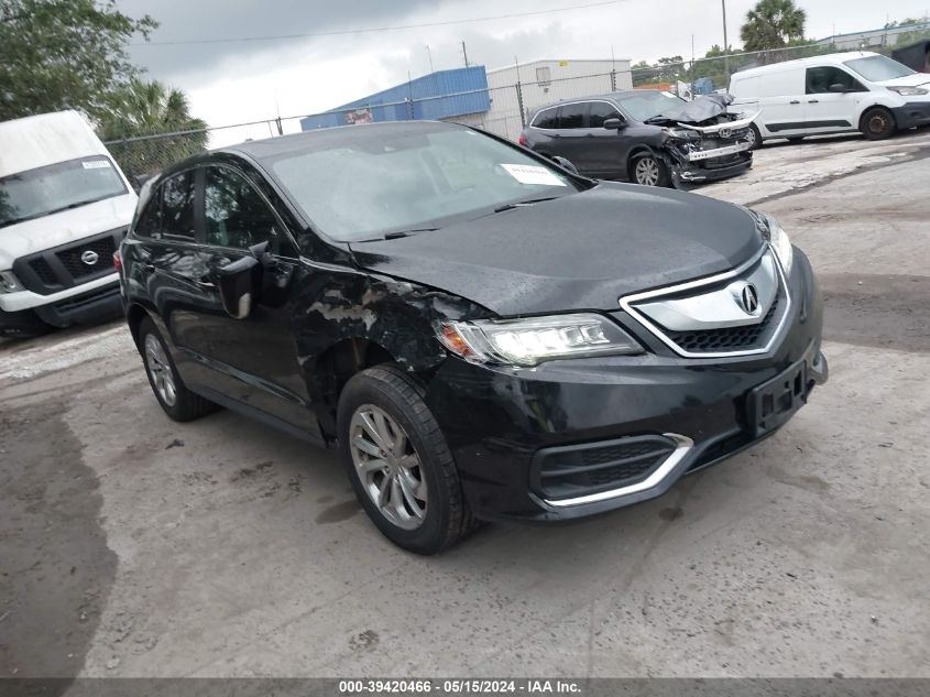 2017 ACURA RDX TECHNOLOGY   ACURAWATCH PLUS PACKAGES/W/TECHNOLOGY PACKAGE