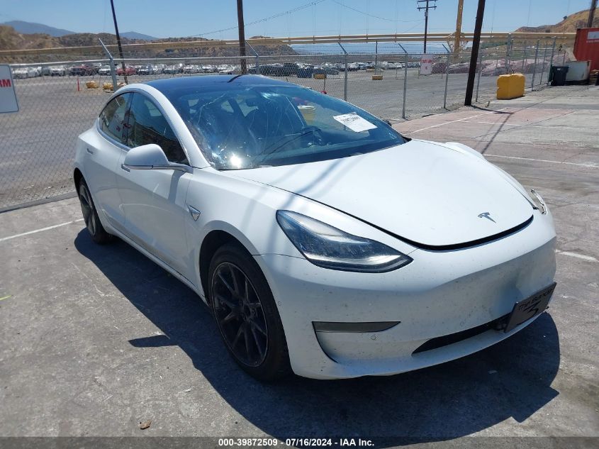 2018 TESLA MODEL 3 LONG RANGE/MID RANGE