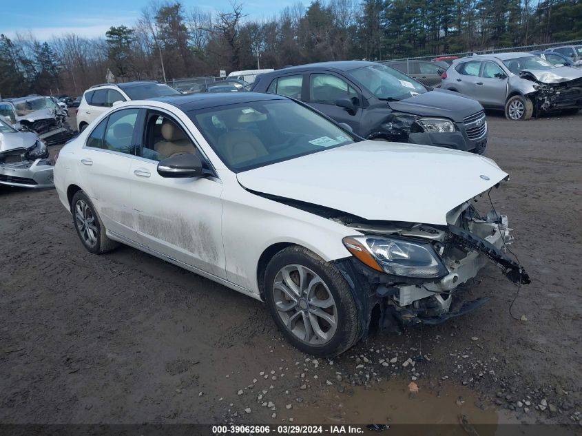 2016 MERCEDES-BENZ C 300 4MATIC/LUXURY 4MATIC/SPORT 4MATIC