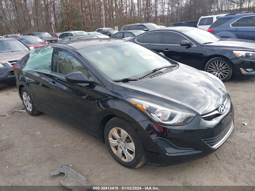 2016 HYUNDAI ELANTRA SE