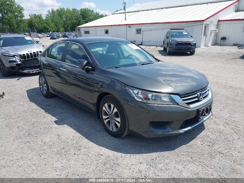 2013 HONDA ACCORD LX