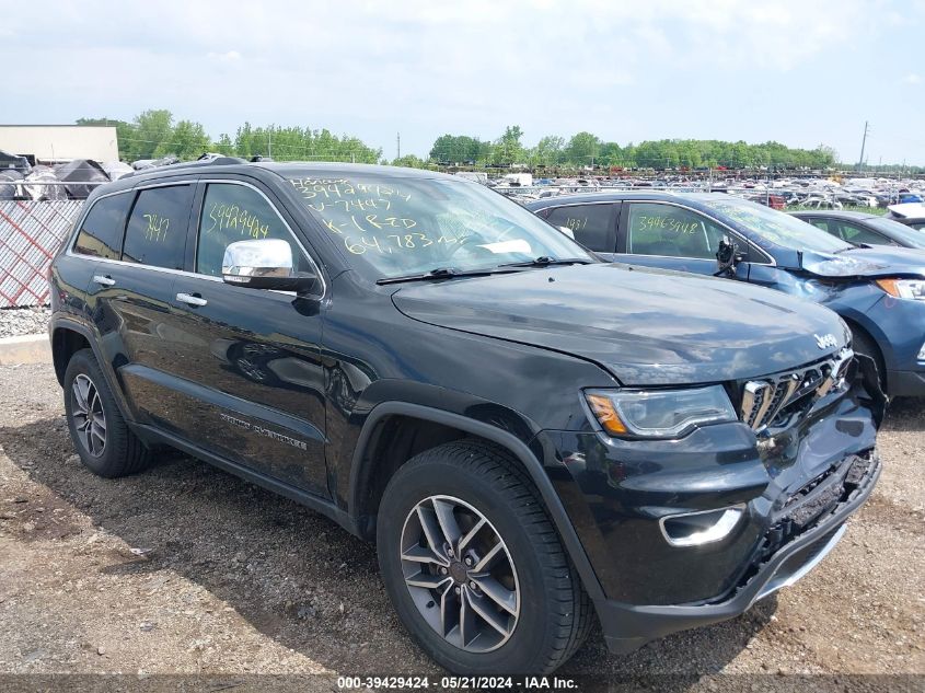 2019 JEEP GRAND CHEROKEE LIMITED 4X4