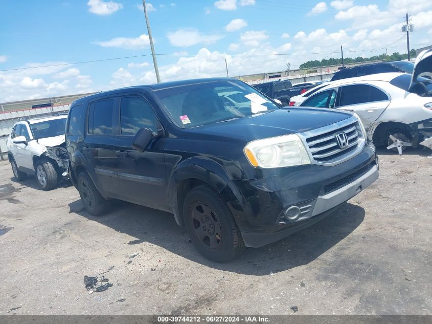 2013 HONDA PILOT LX