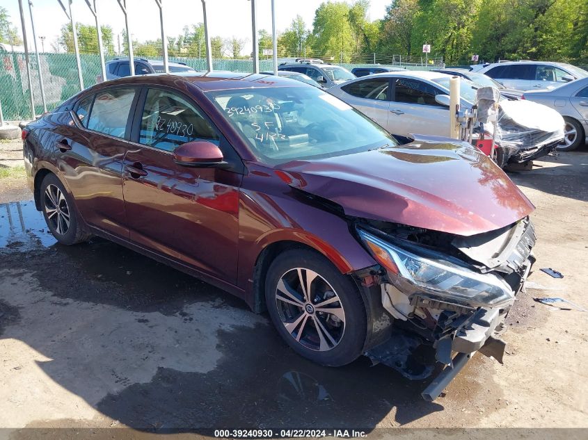 2020 NISSAN SENTRA SV XTRONIC CVT