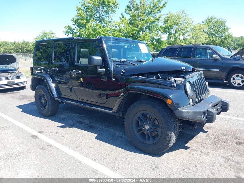 2017 JEEP WRANGLER UNLIMITED SPORT 4X4