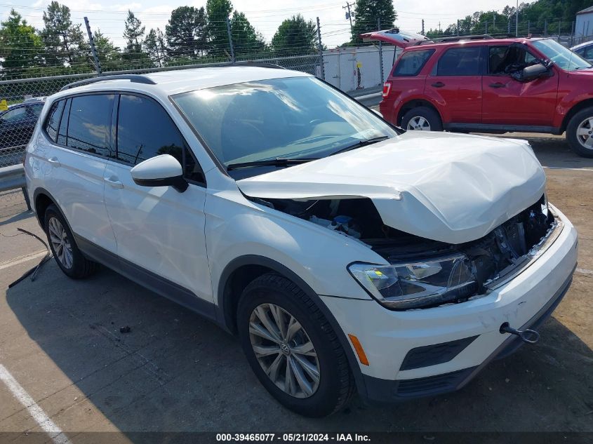 2019 VOLKSWAGEN TIGUAN 2.0T S