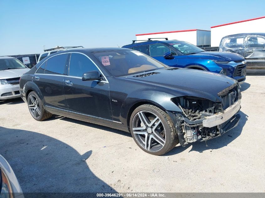 2012 MERCEDES-BENZ S 550 550 4MATIC