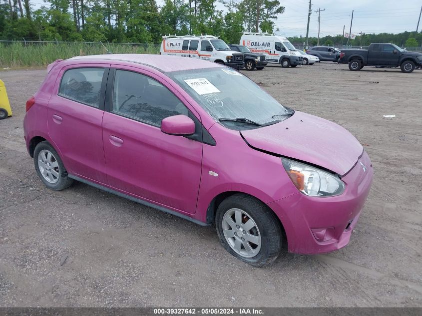 2015 MITSUBISHI MIRAGE DE/RF