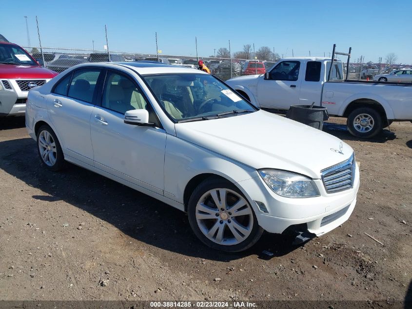 2010 MERCEDES-BENZ C 300