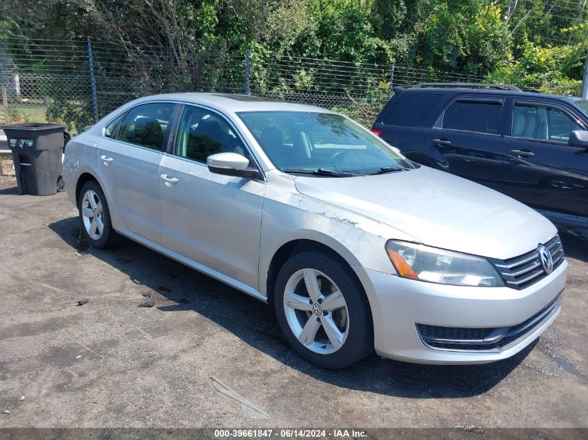 2013 VOLKSWAGEN PASSAT 2.5L SE