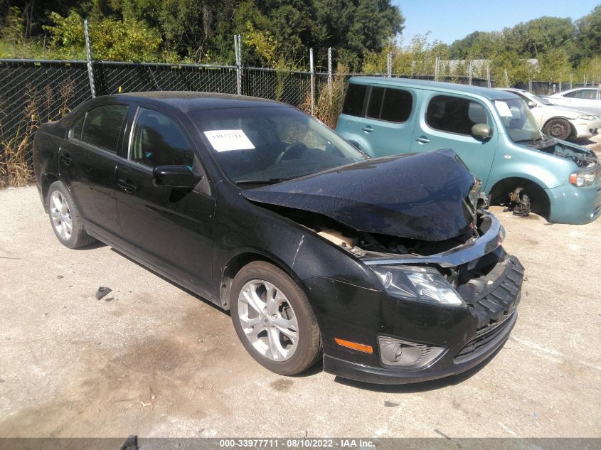 2012 FORD FUSION SE