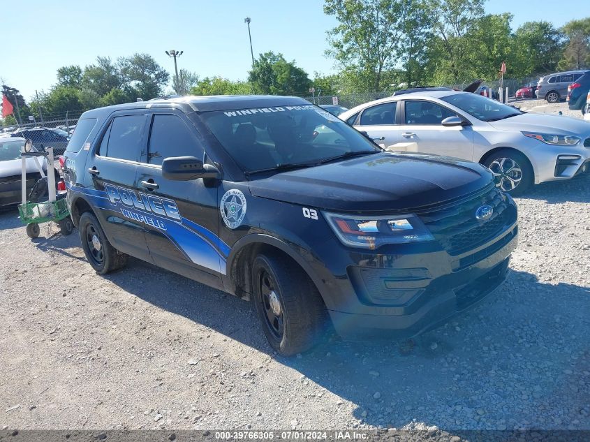 2018 FORD POLICE INTERCEPTOR UTILITY POLICE INTERCEPTOR